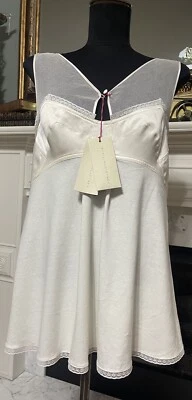 Nuevo top sin mangas Stella McCartney vintage talla L espalda abierta venta al por menor $650 Foto 1 de 4