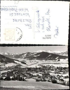 393171,Tamsweg im Lungau Totale Bergkulisse Winterbild - Picture 1 of 1