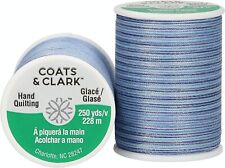 Coats Dual Duty Plus Hand Quilting Multicolor Thread 250yd-Blue Clouds 262-845