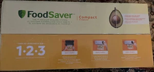 Sistema compacto de sellado al vacío FoodSaver valor especial 5 bolsas de pintas, bolsas de 10 cuartos de galón - Imagen 1 de 4