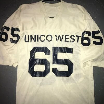 CAMISETA DE FÚTBOL AMERICANO DE COLECCIÓN AÑOS 70 80 UNICO WEST WYOMING VALLEY ALL STARS CHAMPION NAILON Foto 1 de 4