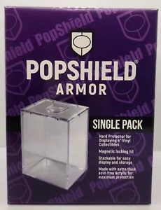 4" PopShield Armor Single Pack Hard Protector for 4" Vinyl Collectibles - Picture 1 of 3