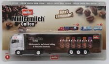 Grell Ho 1/87 Lastwagen Lkw Trailer Man TGA Milchlanze Coffee Müller Box