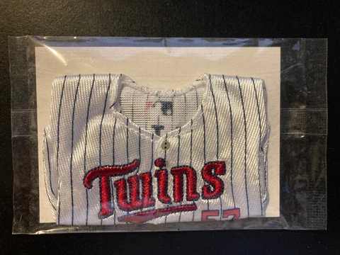 2005 Upper Deck Mini Jersey Johan Santana #57 Twins Sealed Possible Autograph Cover