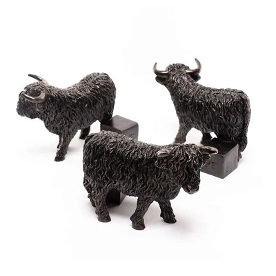 Potty Feet Plant Pot - NEW - Highland Cows - Image 1 of 3