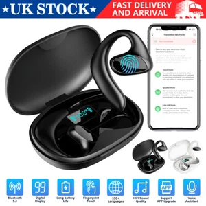 Translator Earbuds Wireless Bluetooth Two Way Translator Device 155+ Languages - Picture 1 of 26
