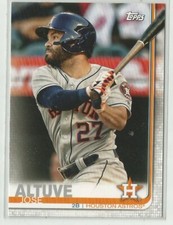 Jose Altuve Houston Astros 2019 Topps American League Standouts #AL-2 Parallel