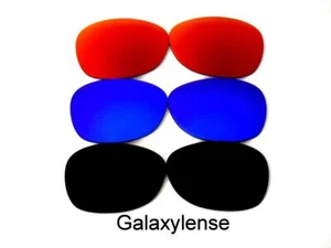 Galaxy Replacement Lenses For Ray Ban RB2132 New Wayfarer Black&Blue&Red 55mm - Picture 1 of 7