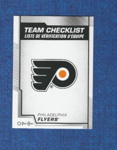 2020-21 OPC O-pee-chee Hockey Team Checklist # 572 Philadelphia Flyers - Picture 1 of 2