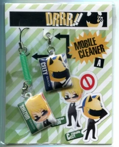 strap accessory set DuRaRaRa DRRR anime movic Heiwajima Shizuo Celty Sturluson - Picture 1 of 4
