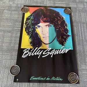 BILLY SQUIER Emotions In Motion Original Werbeplakat ANDY WARHOL #43 - Bild 1 von 6