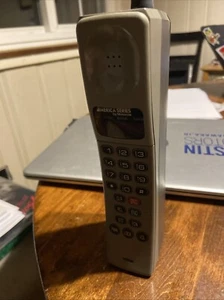 vintage ciemnoszary telefon Motorola Brick Cell Star nieprzetestowany - Zdjęcie 1 z 1