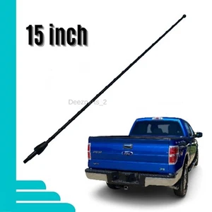 15inch Replacement Black Antenna for Ford F150 for model years 1980-2008 - Picture 1 of 5