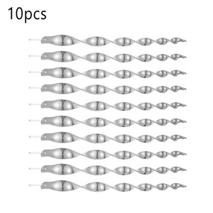 10Pack Bird Repellent Reflective Scare Rods Spiral Deterrent Control Device q - Picture 1 of 16