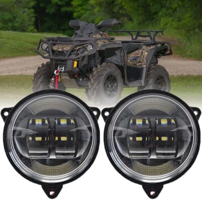 For Can-Am Outlander 500 650 800 800R 850 1000 1000R LED Headlight DRL Low Beam - Image 1 of 4