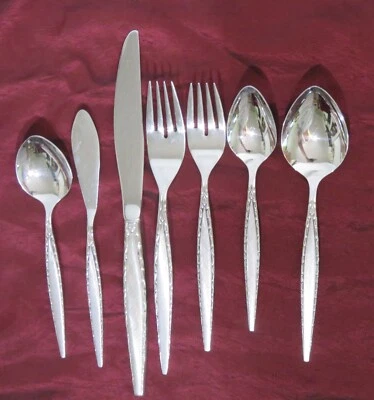ONEIDA Community Stainless "Venetia" 25 Replacement Pieces 1968 uu - Image 1 of 3