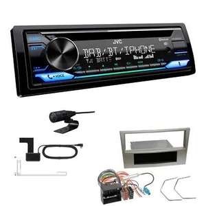 JVC CD-Receiver Autoradio DAB+ Bluetooth für Opel Corsa D satin stone - Bild 1 von 6