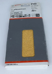 10x Bosch Schleifblätter 93x186mm, P40, C470 - Bild 1 von 1