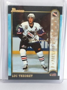 1999 Bowman CHL Gold #100 Luc Theoret /99
