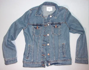 Jeansjacke Damen Old Navy Stretch Baumwolle Blau Denim S - Bild 1 von 4