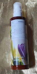 KORRES BODY FIRMING SERUM SPRAY - NEROLI IRIS  (Full Size 8.45oz/Sealed) - Picture 1 of 2