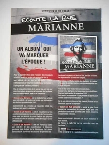 ▓ PLAN MEDIA ▓ ECOUTE LA RUE MARIANNE ( LES PRODUCTIONS ZENITH SONORE ) - Bild 1 von 2