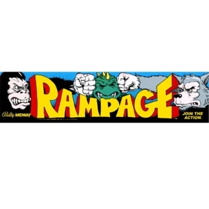 Carpa Rampage Arcade Alta Calidad Translite Retroiluminada - Imagen 1 de 1