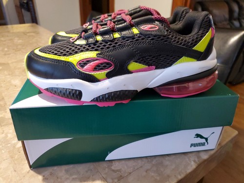 Puma Cell Venom Fresh Mix scarpe sneakers stringate da donna casual nere 