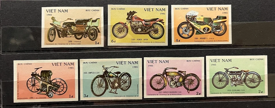 Vietnam - Motocikli/Motocicleta - Imperf. - sellos - MNH** AM1 Foto 1 de 1