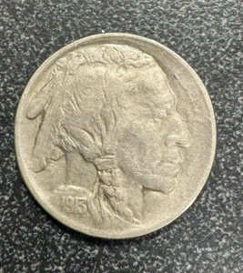 1913-S Type 1 High Grade Buffalo Nickel - Picture 1 of 8