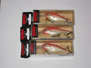 3 Gander Mountain Limited Edition Shad Rap Pink Pearl Crankbait Fishing Lure NIB - Picture 1 of 6