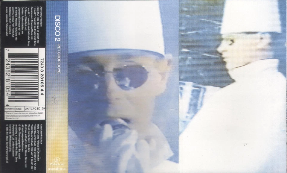 PET SHOP BOYS Disco Vol 2 (Cassette) (US IMPORT) - Image 1 of 1