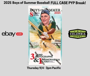 Alex Rodriguez 2025 Boys of Summer Baseball Hobby CASE 8-Box BREAK PYP - Picture 1 of 7