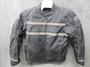 Herren XL Harley Davidson Jacke Funktionsbeleuchtung 360 Wasserdicht Belüftungsöffnungen Armor - Bild 1 von 24