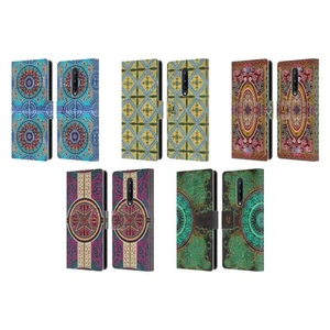 HEAD CASE DESIGNS ARABESQUE PATTERN LEATHER BOOK WALLET CASE FOR ONEPLUS PHONES - Picture 1 of 11