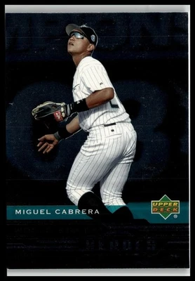 Upper Deck #WS-18 2005 Miguel Cabrera Serie Mundial Héroes Foto 1 de 2