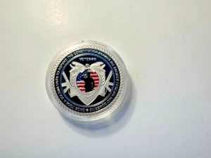 US Military Veteran Challenge Coin Soldiers Oath No One Has Relieved Me - Picture 1 of 11