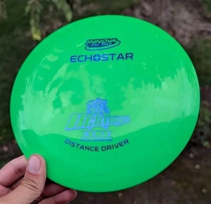 Echostar Star Destroyer Disc Golf NUOVO 167g Green Echo Star  - Foto 1 di 3