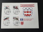Österreich Sonder-Brief Förderung Olympia Winterspiele Innsbruck 4.2.1976 SSt 