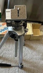 Velbon VG - 3C Vintage Camera Tripod. Very Little Use - Picture 1 of 4