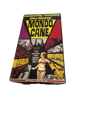 Mondo Cane on VHS Video (1990, Goodtimes) 1962 Gualtiero Jacopetti Shockumentary - Image 1 of 3