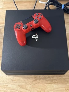 Sony PlayStation 4 Pro 1TB Console (PS4 Pro System) with Cords and Controller - Bild 1 von 8