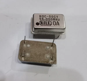 5Pcs DIP14 54MHZ 54M 54.000MHZ 54.000M CRYSTAL OSCILLATORS Rectangle DIP-14 5V - Picture 1 of 2