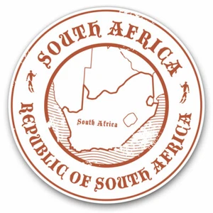 2 x Vinyl Stickers 30cm - Repubblica Of South Africa Cool Gift #4096 - Bild 1 von 9