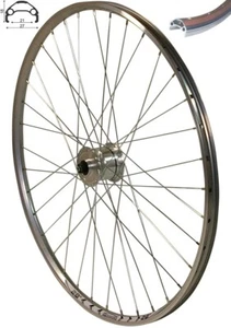 Redondo 28 Zoll Laufrad Vorderrad Felge silber Shimano DH-3N72 Nabendynamo 21mm - Bild 1 von 1