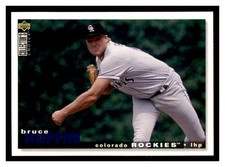 1995 Collector's Choice #451 BRUCE RUFFIN Colorado Rockies ~D3B