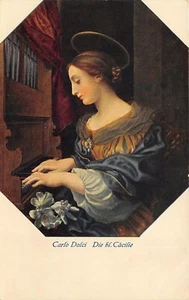 AL4-210) CARTOLINA CARLO DOLCI DIE CACILIE  - Picture 1 of 2