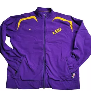 3690 Nike Team LSU Tigers Chaqueta Cremallera Completa Para Mujer Grande - Imagen 1 de 6