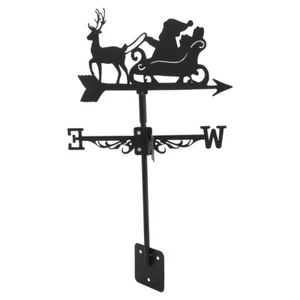 Weihnachtsschmuck Windrichtungsanzeiger Aus Metall Windfahnen Für Draußen - Bild 1 von 12