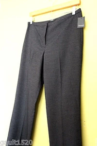 Neu mit Etikett Tahari Designer Frotteehose schwarz grau Haze wunderschöne Hose Trousers 6 188 $ - Bild 1 von 9